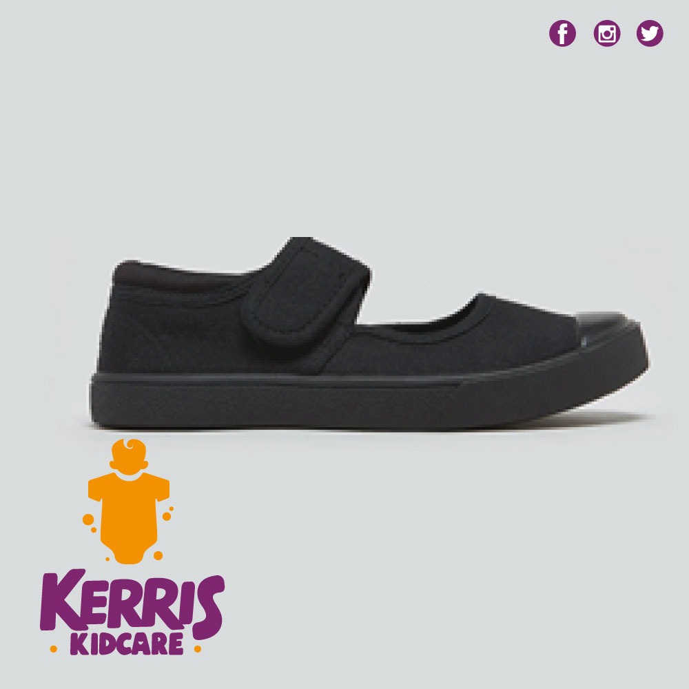 Black Ballet Plimsolls